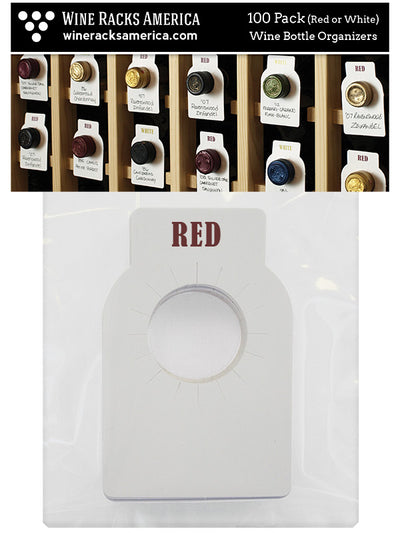 2-Sided Paper Wine Bottle Tags