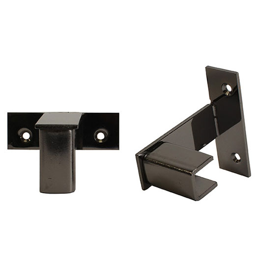 FCF 2in Standoff Wall Bracket in Matte Black