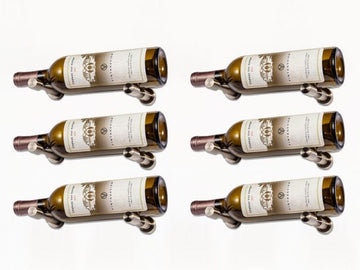 Vino Pins – 6 Bottle Designer Kit in Gunmetal