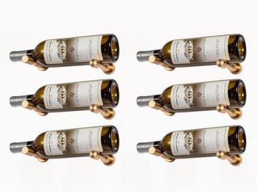 Vino Pins – 6 Bottle Designer Kit in Golden Bronze