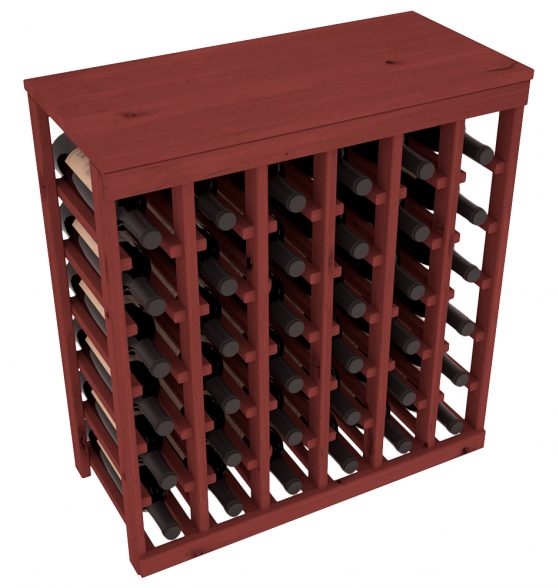 Wincal Density Board Red Wine Rack Bottle Glass Holder 6 Bottles Cork  Storage