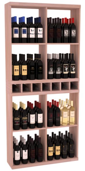 Retail Open Bin Display in Grand Mahogany Unstained without WineSafe™ Satin Sealant