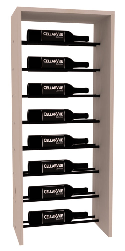 CellarVue - 17.5" Horizontal Top Display - Black Metal Rods