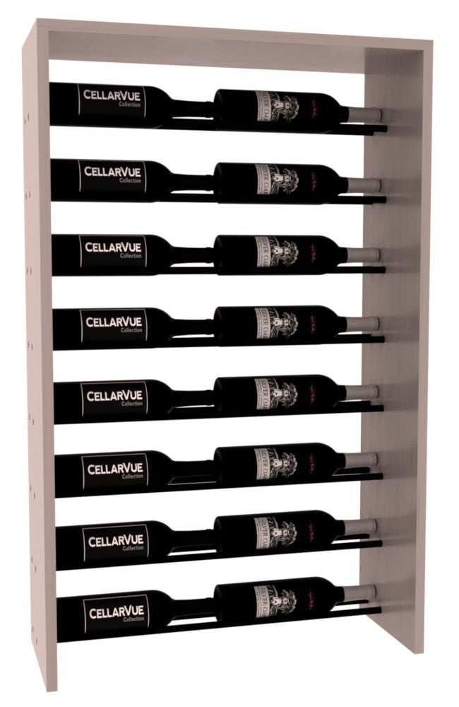 CellarVue - 26" Horizontal Top Display - Black Metal Rods