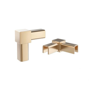 Vino Series Post Elbow Bracket in Golden Bronze