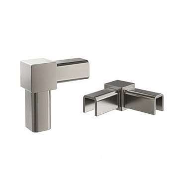 Low Profile Post Elbow in Gunmetal