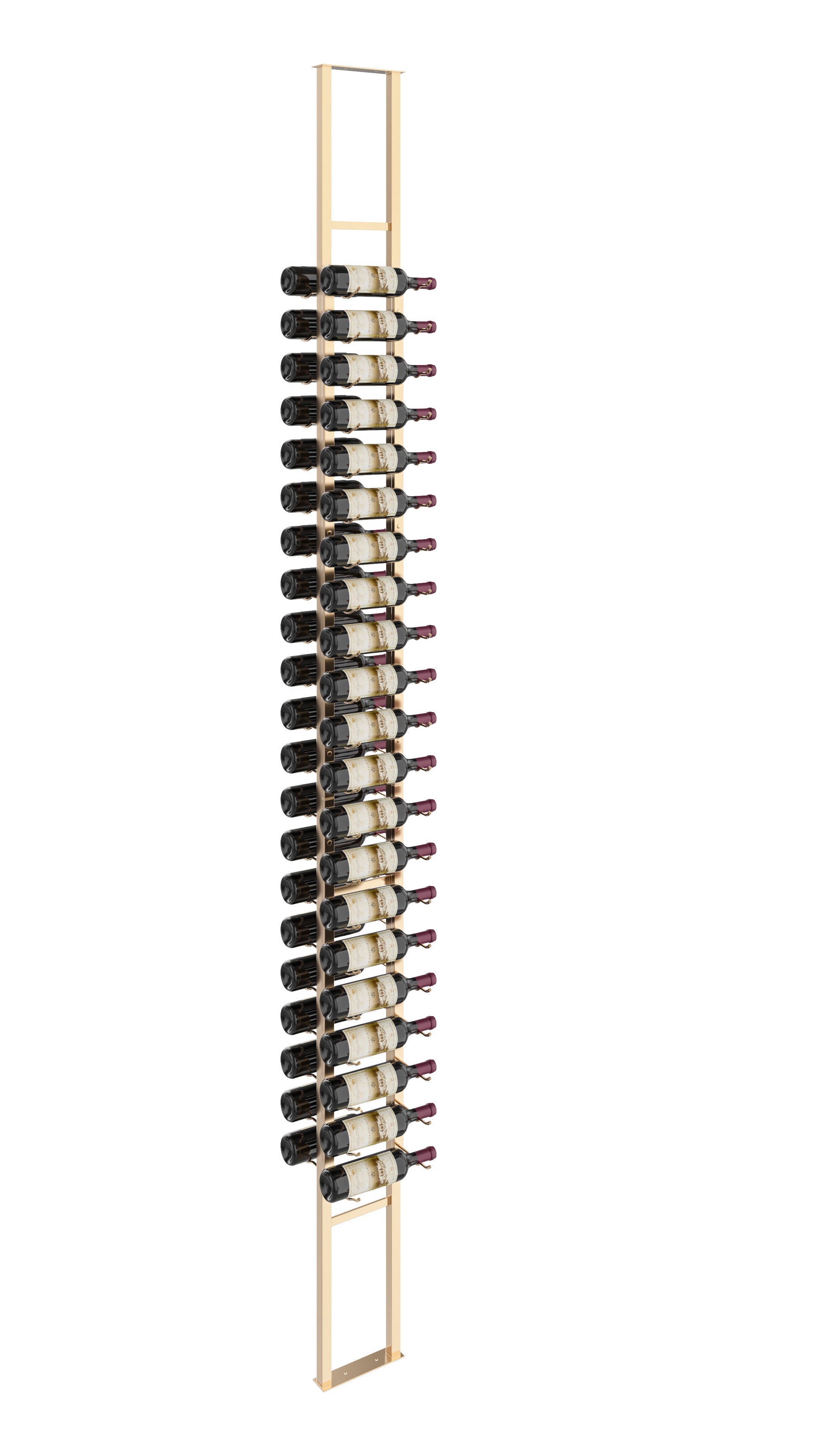 2 Side - FTC Frame Kit in 42 Bottles (Single, Single) Golden Bronze