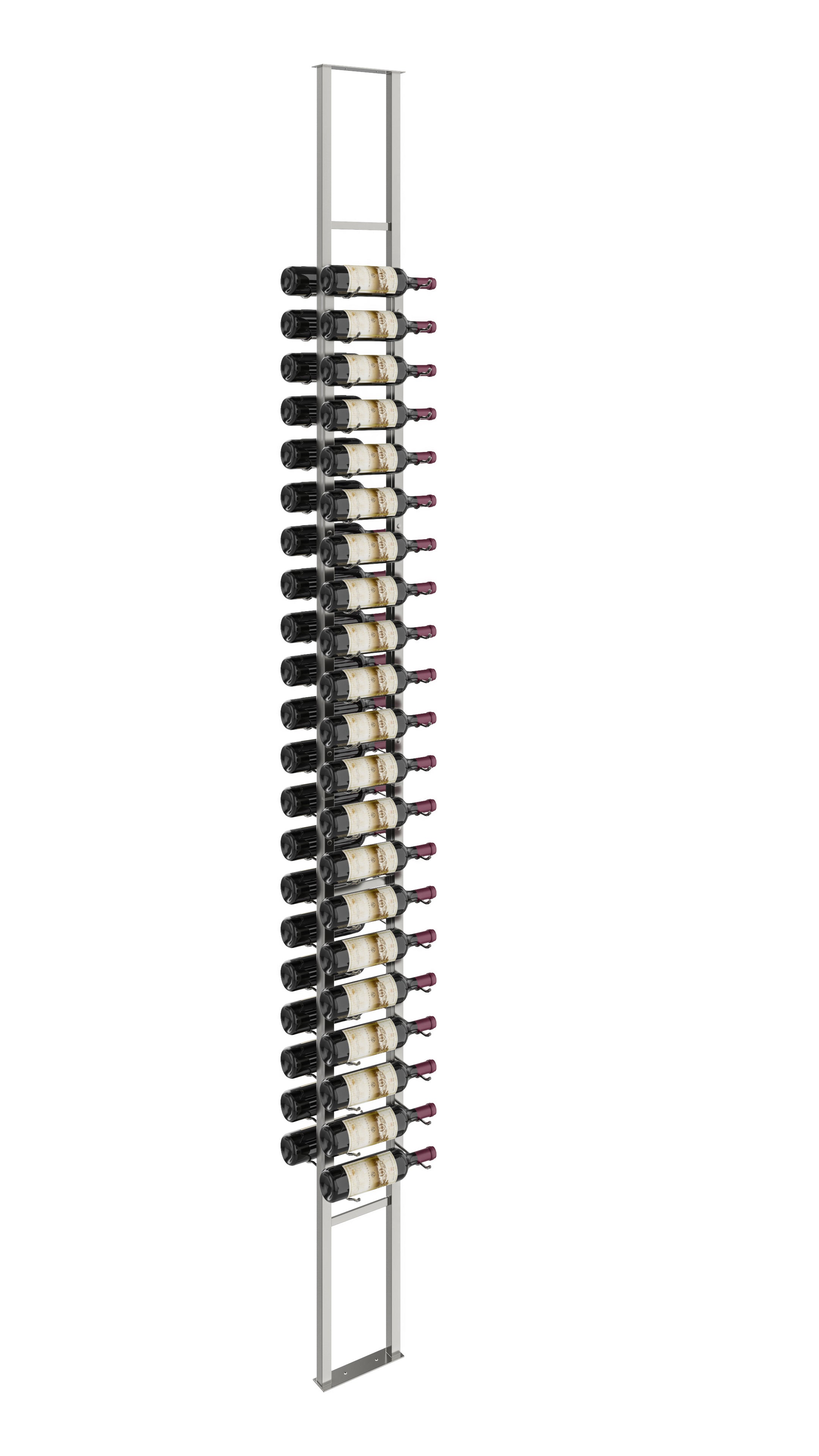 2 Side - FTC Frame Kit in 42 Bottles (Single, Single) Gunmetal