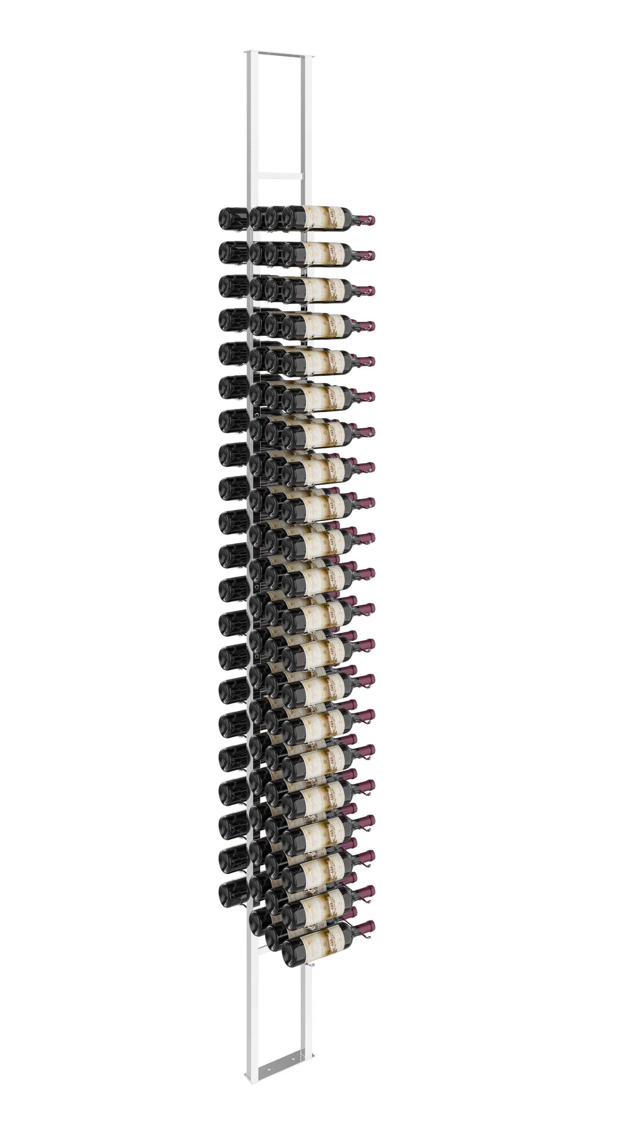 2 Side - FTC Frame Kit in 84 Bottles (Single, Triple) Chrome