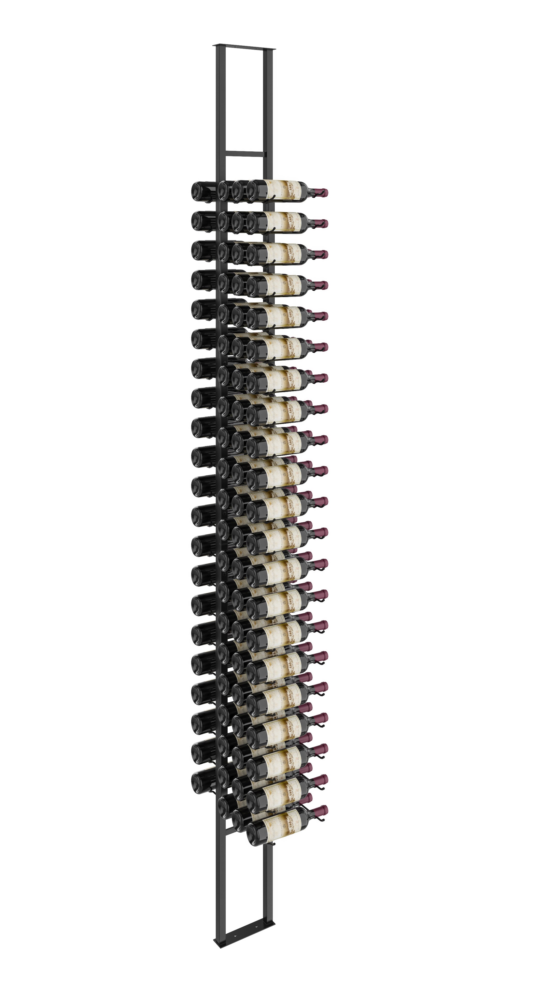 2 Side - FTC Frame Kit in 84 Bottles (Single, Triple) Matte Black