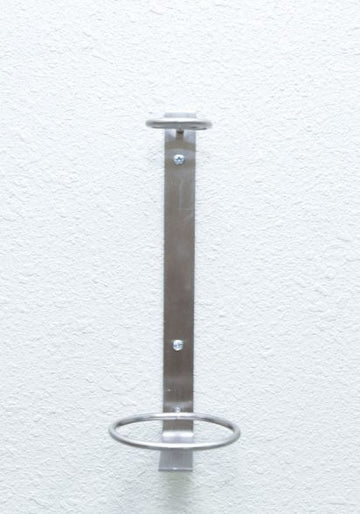 W Series Perch 750 (vertical wall mounted wine rack for standard bottles) in Magnum 1.5L Brushed Nickel