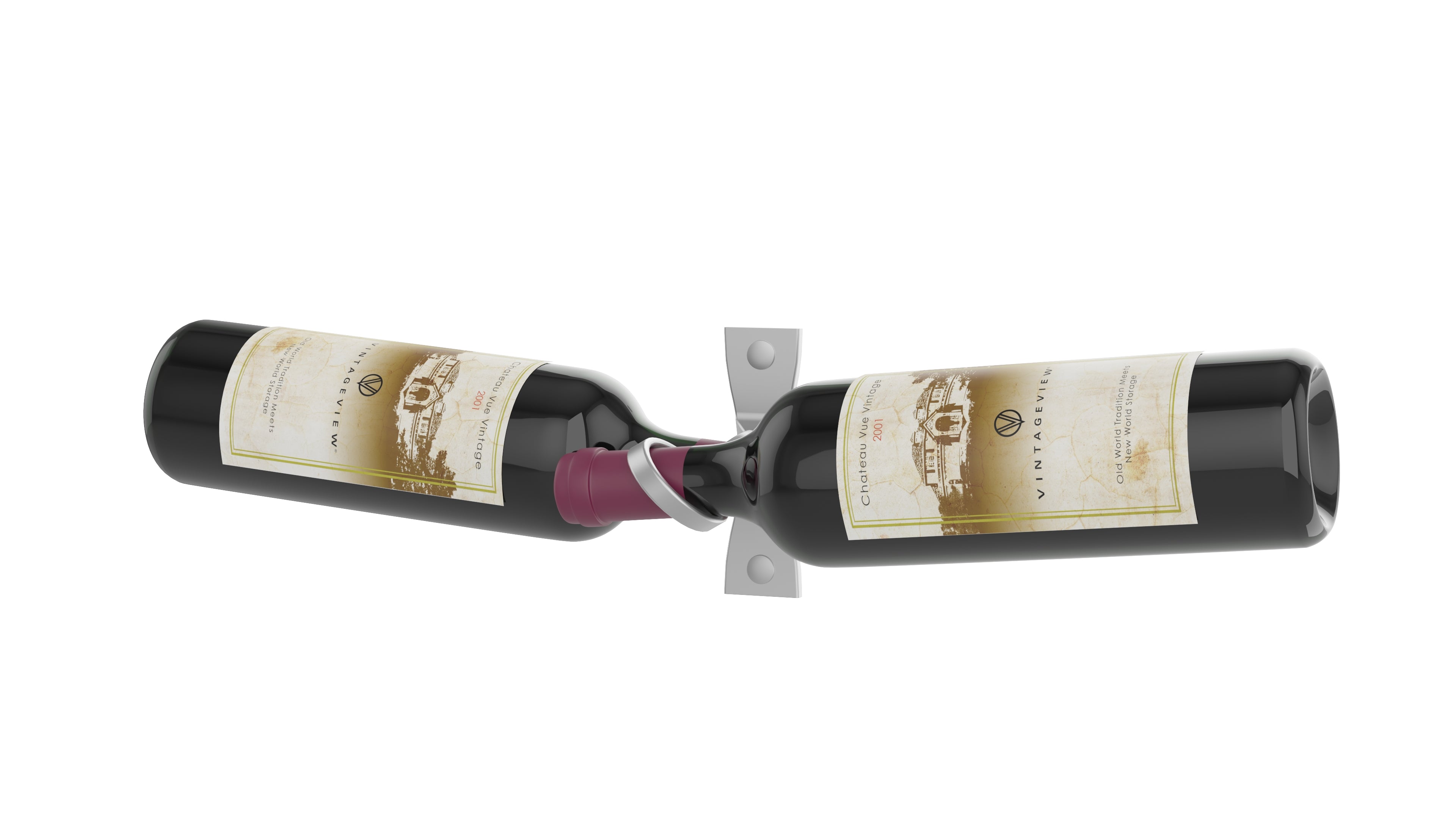 VintageView Helix 5 Dual | Wall Hanging Wine Racks – Wine Racks America