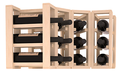 Living Series - 4 Column Corner Countertop Rack