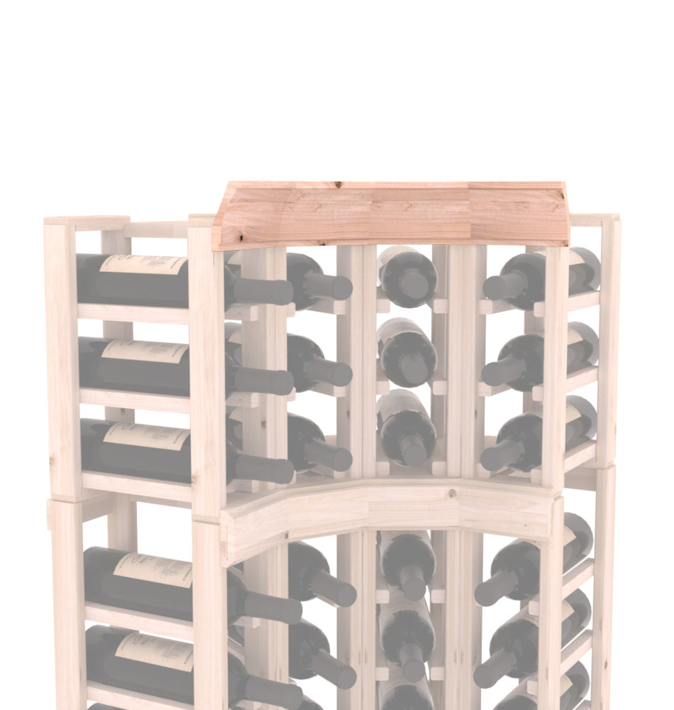 InstaCellar - Crown Corner Molding in Knotty Alder Unstained without WineSafe™ Satin Sealant