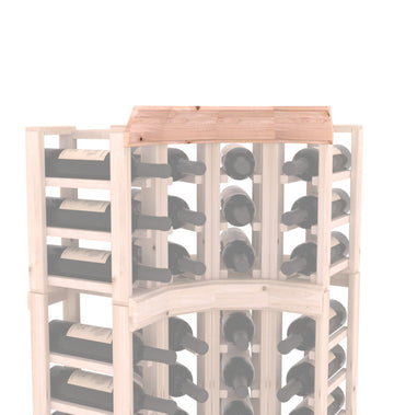 InstaCellar - Crown Corner Molding in Knotty Alder Unstained without WineSafe™ Satin Sealant