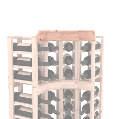 InstaCellar - Crown Corner Molding in Knotty Alder Unstained with WineSafe™ Satin Sealant