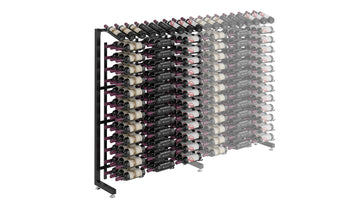 Half Aisle Extension (117 Bottle) in Matte Black