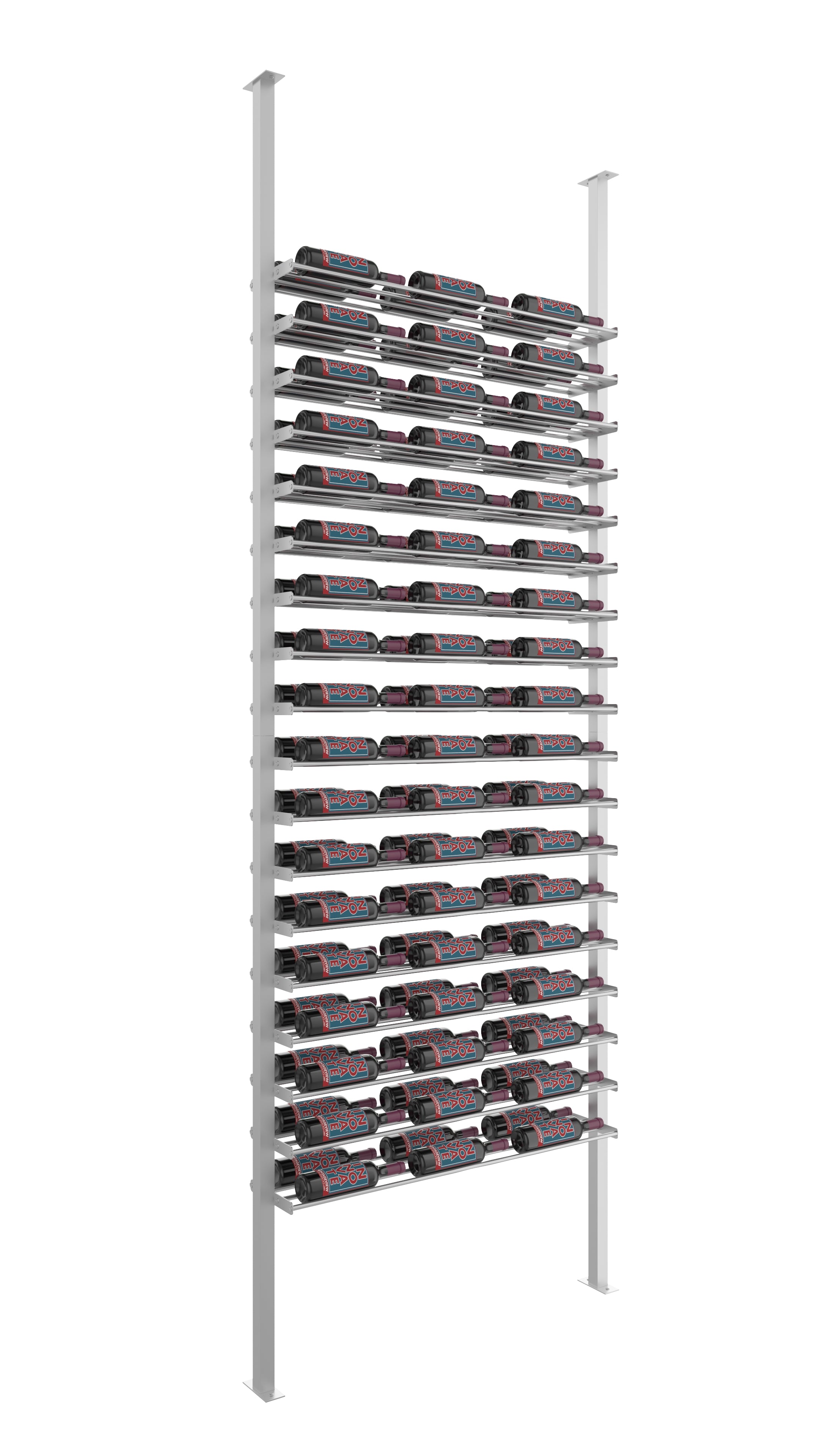 Evolution Low Profile Post Kit 10 3C in 108 Bottles (Double Deep) Cool Gray/Cool Gray