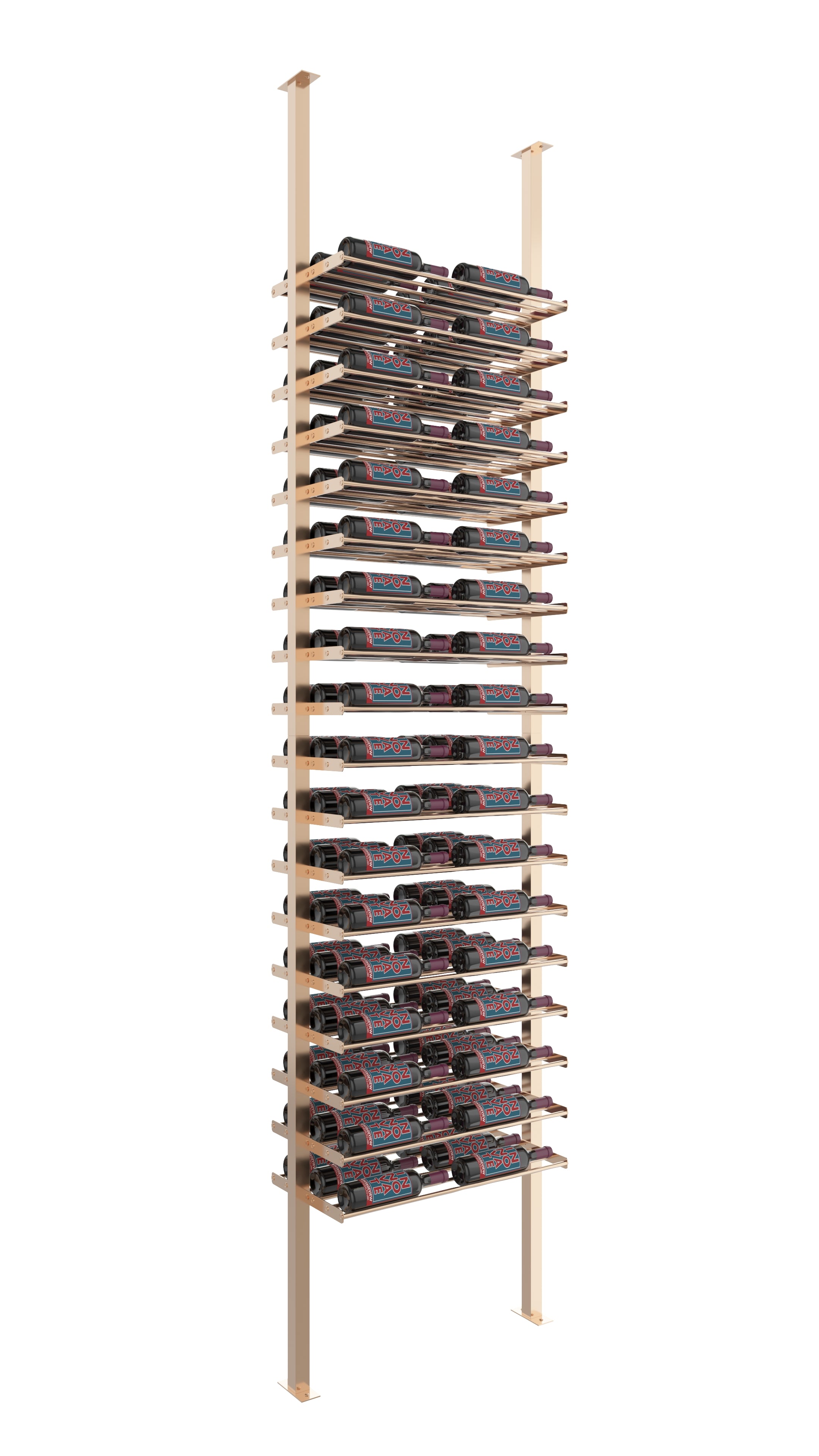 Evolution Low Profile Post Kit 10 2C in 108 Bottles (Triple Deep) Golden Bronze