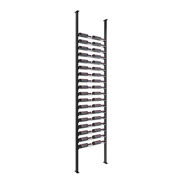 Evolution Low Profile Post Kit 10 2C in 36 Bottles (Single Deep) Matte Black/Chrome