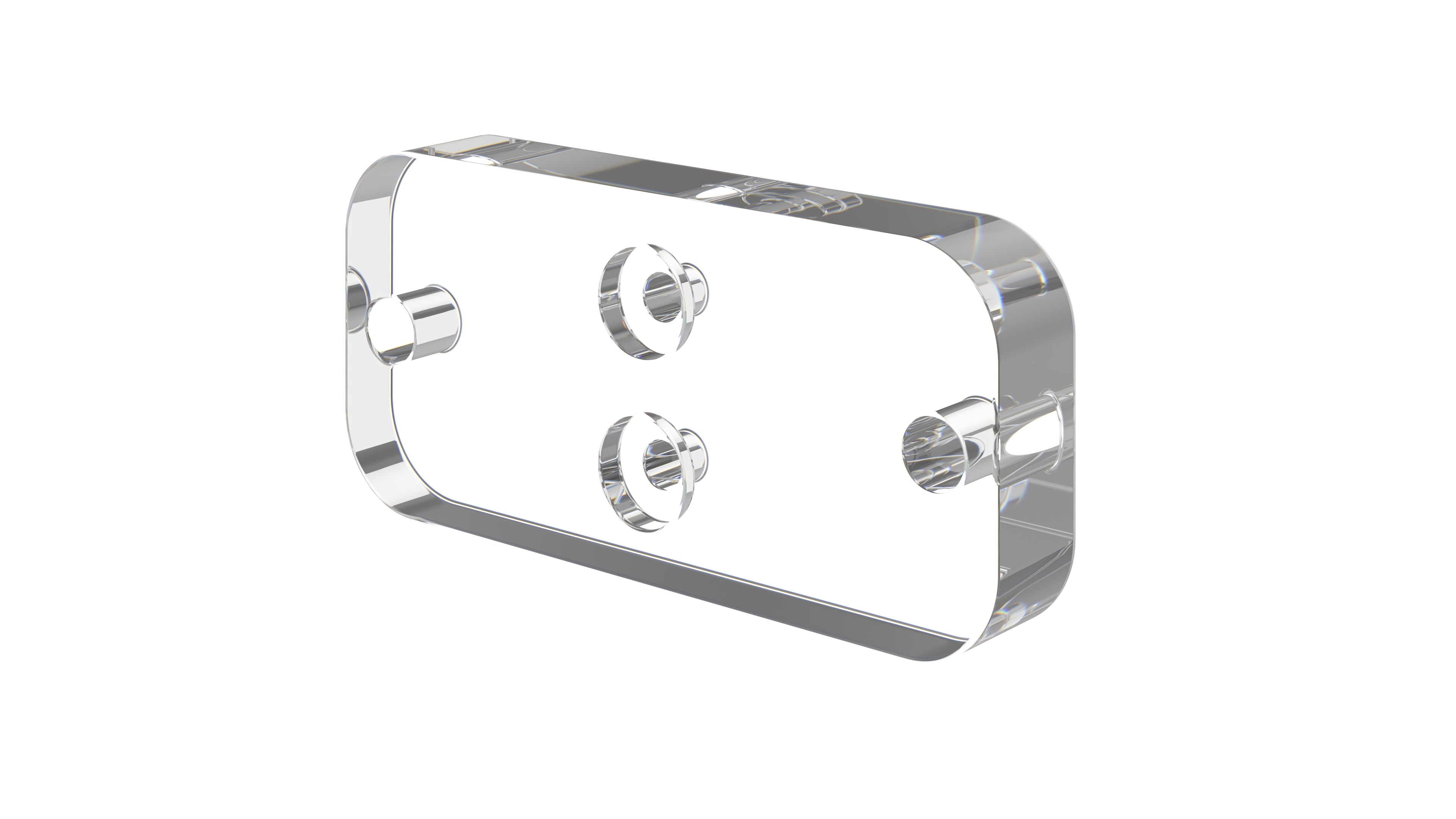 Evolution Low Profile Mounting Plate 1 Deep