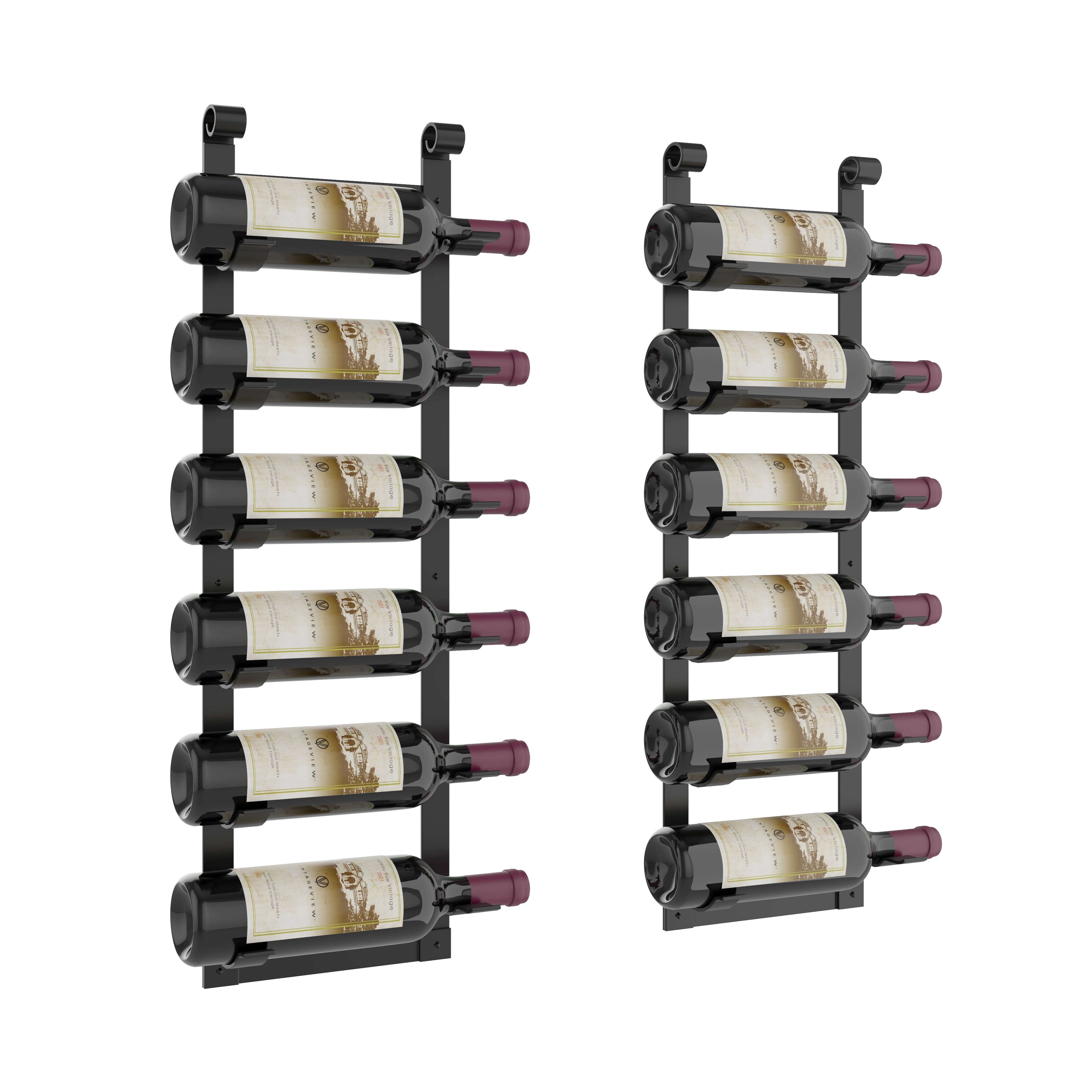 Le Rustique Wine Rack in 12 Bottles (2 Racks)
