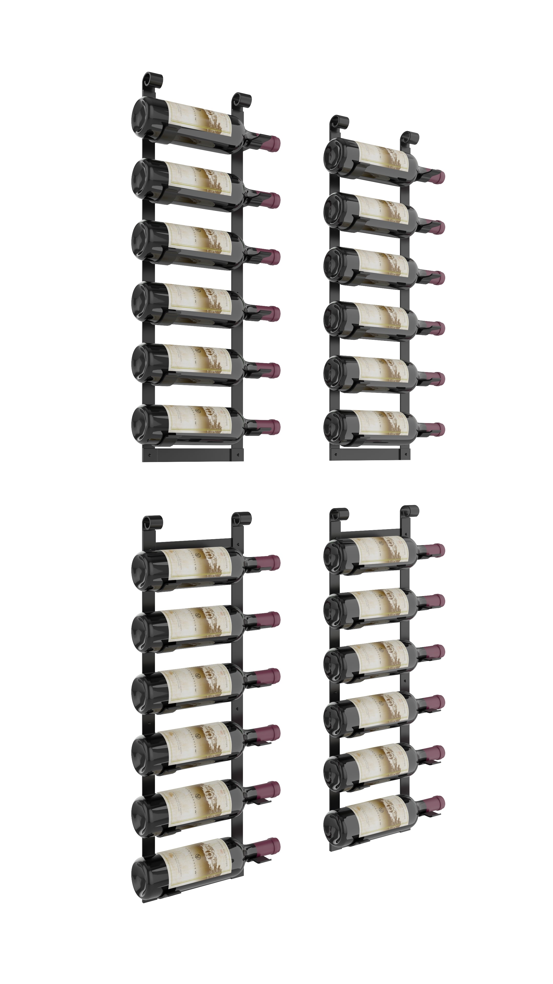 Le Rustique Wine Rack in 24 Bottles (4 Racks)