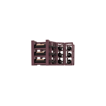 Living Series - 4 Column Corner Countertop Rack