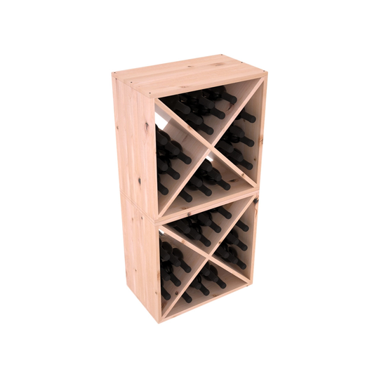 48 Bottle Wine Cube | Shop for Deep Wooden Wine Cube Storage at