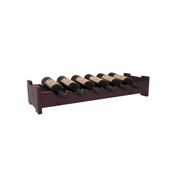 Living Series - 6 Bottle Mini Scalloped Rack
