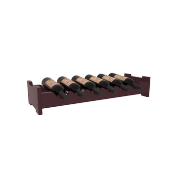 Living Series - 6 Bottle Mini Scalloped Rack