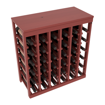 Living Series - 36 Bottle Tabletop Rack in Pine Cherry stained with WineSafe™ Satin Sealant