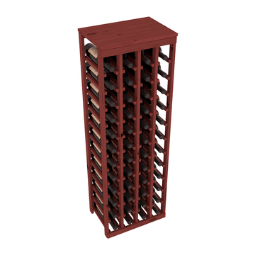 Living Series - 48 Bottle Tabletop Rack in Alder Cherry stained without WineSafe™ Satin Sealant