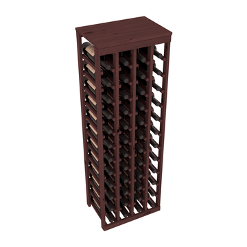 Living Series - 48 Bottle Tabletop Rack in Alder Walnut stained without WineSafe™ Satin Sealant
