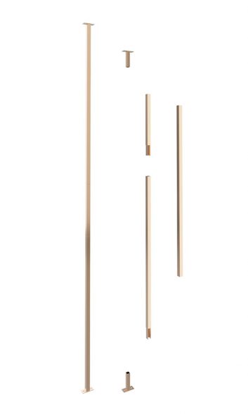 Evolution Low Profile Post 12ft in Golden Bronze