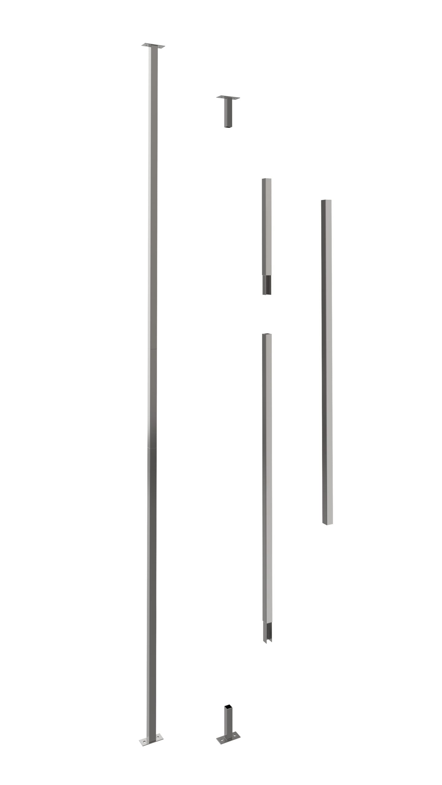 Vino Series Post Only in Gunmetal 12'