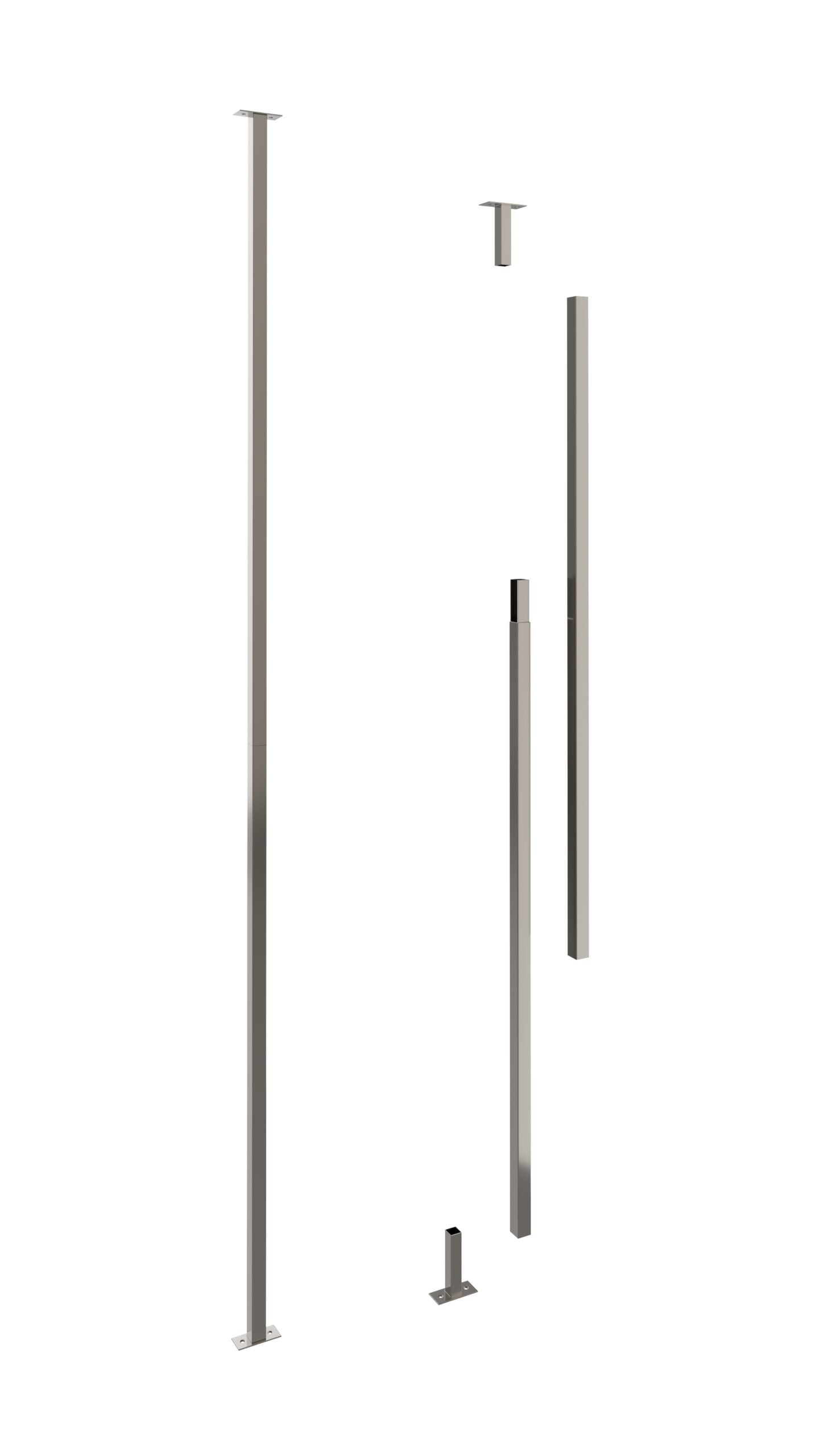 Vino Series Post Only in Gunmetal 10'