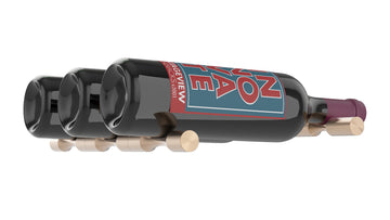 Vino Post 3 Bottle Deep Wine Peg (Peg Only, No Hardware)