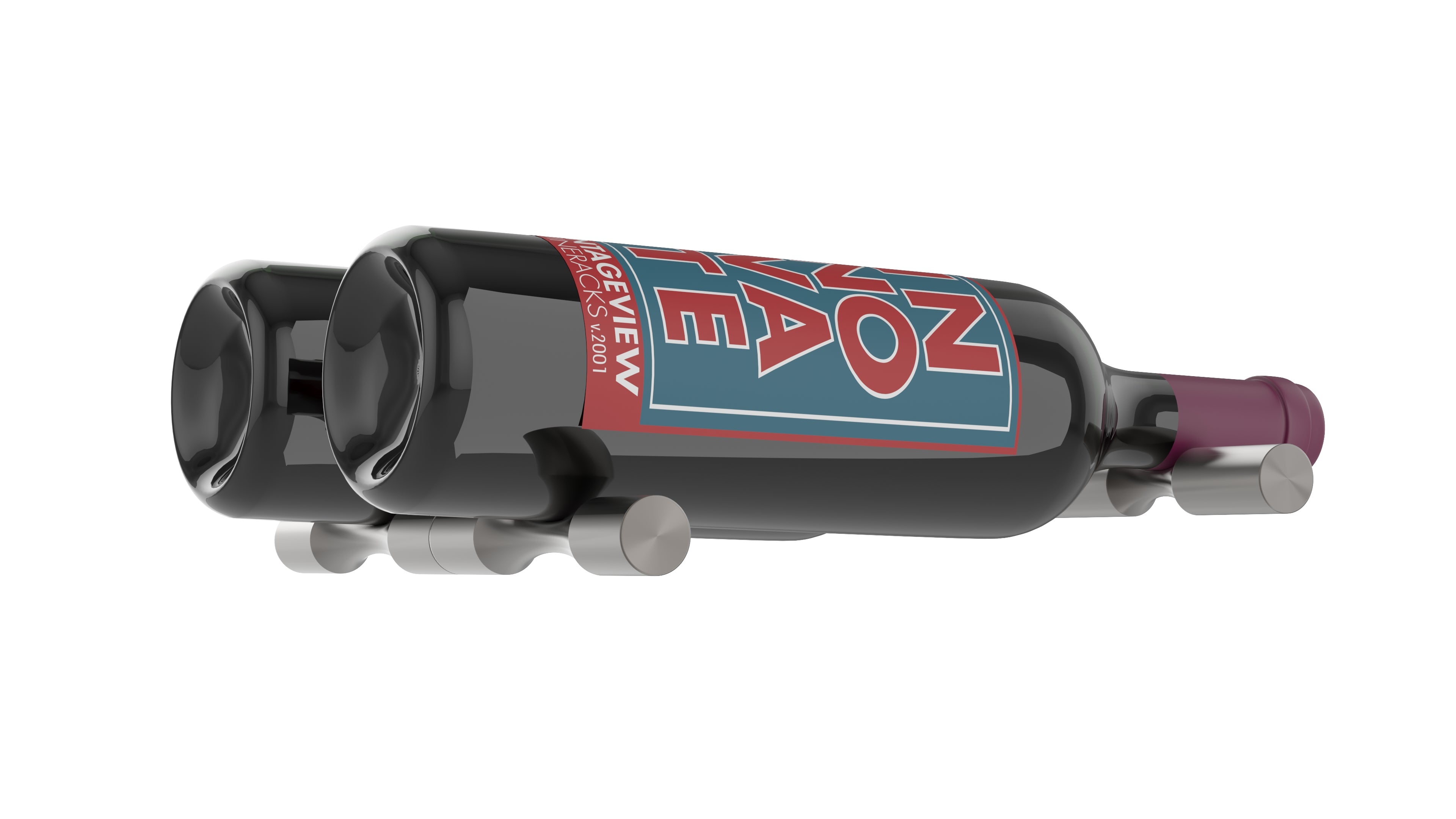 Vino Post 3 Bottle Deep Wine Peg (Peg Only, No Hardware)