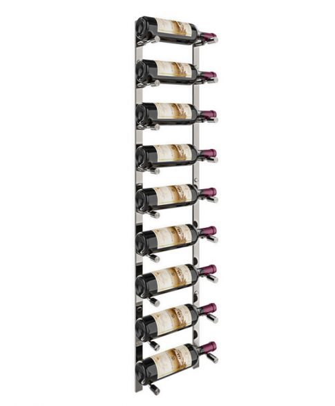 Flex Series Single Deep Wine Rack in Gunmetal