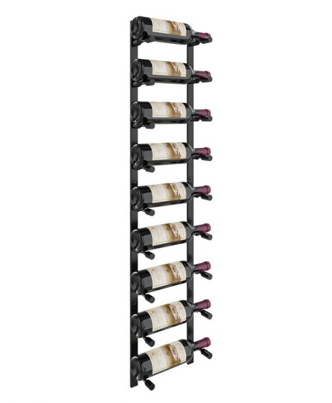 Flex Series Single Deep Wine Rack in Matte Black