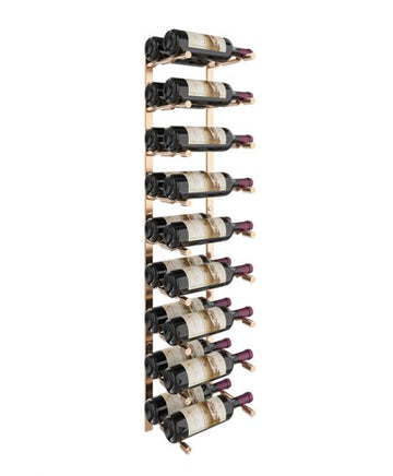 Flex Series Double Deep Wine Rack in Golden Bronze