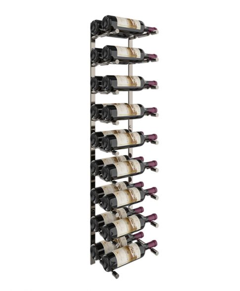 Flex Series Double Deep Wine Rack in Gunmetal