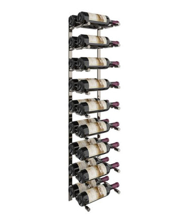 Flex Series Double Deep Wine Rack in Gunmetal