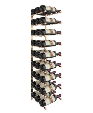 Flex Series Triple Deep Wine Rack in Golden Bronze