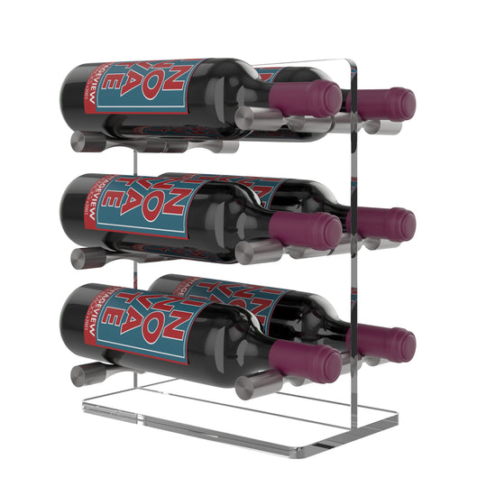 Mini T Tabletop Clear Acrylic Wine Rack | Wine Racks America
