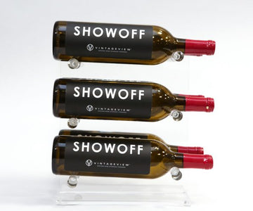 Mini T Tabletop Wine Rack in Acrylic