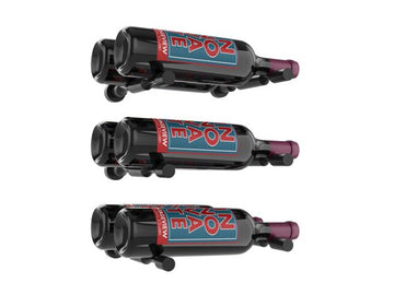 Vino Pins – 3 Bottle Designer Kit Double Deep in Matte Black