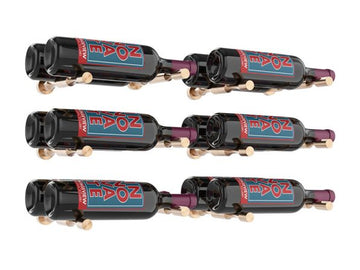 Vino Pins – 6 Bottle Designer Kit Double Deep in Golden Bronze