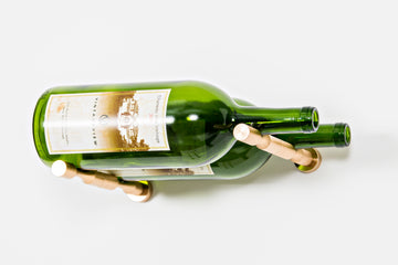 Vino Pins – 2 Bottle Magnum in Golden Bronze Drywall (includes Collars)